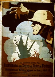 Deutsches Kriegsfilmplakat