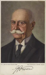 Graf Ferdinand von Zeppelin, deutscher Luftschiffkonstrukteur