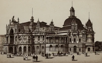 Hamburg: Konzerthaus (Lithografie)