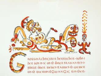 Illustration aus Styl, veröffentlicht 1922