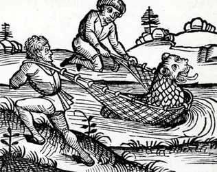 Illustration aus der Nürnberger Chronik, 1493