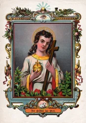 Jesus Christus (Gravur, ca. 1900)