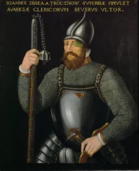 Johann Ziska von Trocnov, Anführer der böhmischen Hussiten und Taboriten