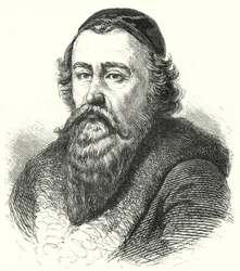 Johann Amos Comenius, mährischer Philosoph und Theologe (Stich)