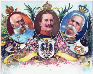 Kaiser Wilhelm II und seine Verbündeten, 1899