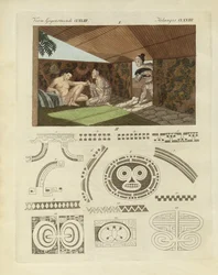Art des Tätowierens in Nurahiwa