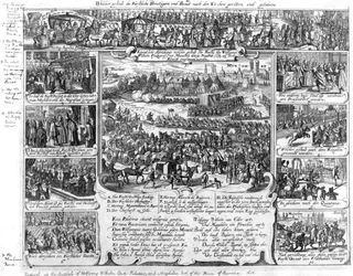 Hochzeitsfeierlichkeiten von Wolfgang Wilhelm, Pfalzgraf von Neuburg und Magdalena von Bayern im Jahr 1613