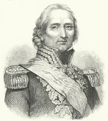 Marschall Nicolas Soult, französischer Soldat (Stich)