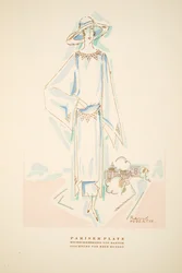 Pariser Platz, Sommeroutfit von Hammer, aus Styl, veröffentlicht 1922