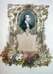 Porträt von Johann Wolfgang von Goethe (1749-1832), Dichter und Dramatiker