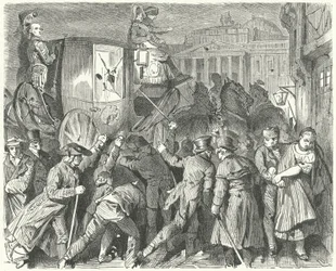 Aufstand des Volkes von Braunschweig gegen Herzog Karl II., 6. September 1830