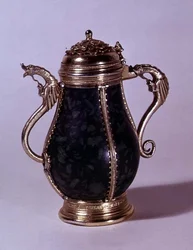 Silbervergoldeter Ewer, ca. 1489