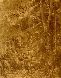 St. Georg tötet den Drachen