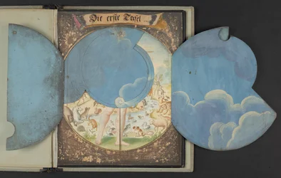 Tafeln, die den Menschen in drei verschiedenen Zuständen darstellen, Add MS 5788