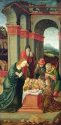 Die Anbetung der Hirten, Kölner Schule