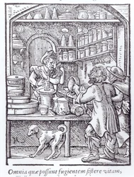 Der Apotheker, veröffentlicht von Hartman Schopper