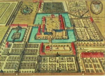Das Schloss des Fürsten von Köthen, aus 