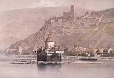 Die Insel-Festung Pfalzgrafenstein und Schloss Gutenfels bei Kaub