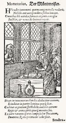 Der Münzpräger, veröffentlicht von Hartman Schopper