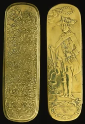 Tabakdose mit Darstellung von Friedrich II. und seinen Siegen