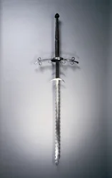 Zweihänderschwert mit Flammklinge, 1550-1600