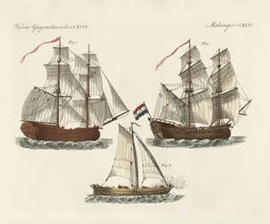 Kriegsschiffe verschiedener Art