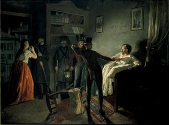 Die Verhaftung des Patrioten Pietro Fortunato Calvi