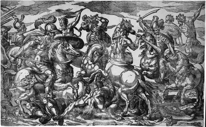 Schlacht der Lapithen und Kentauren, ca. 1600
