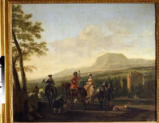 Die Falkenjagd