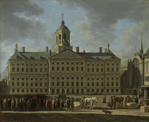 Das Rathaus am Dam-Platz, Amsterdam, 1672