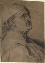 Kopf eines alten Mannes