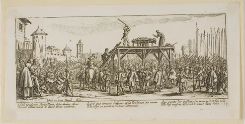 Das Rad, Platte vierzehn aus Die großen Leiden des Krieges