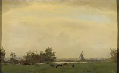 Wiesenlandschaft an der Spaarne