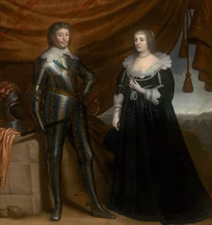 Frederik Hendrik und Amalia von Solms-Braunfels, um 1637-8