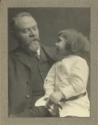 Eduard Käsebier und Enkel Charles F. O
