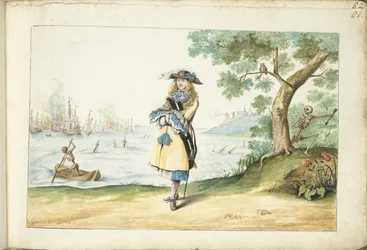 Moses ter Borch an der englischen Küste