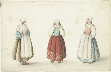 Drei stehende Frauen