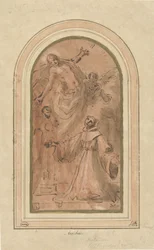Christus erscheint dem seligen Giovanni da San Facondo