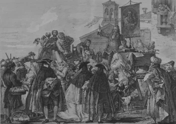 Der Quacksalber-Zahnarzt, 1765