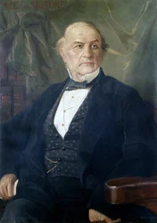 Porträt von William Ewart Gladstone, britischer Politiker (1809-1898)