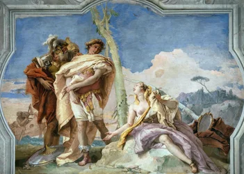 Rinaldo verlässt Armida, 1757