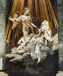 Italien, Rom, Kirche Santa Maria della Vittoria, Ekstase der Heiligen Teresa von Avila