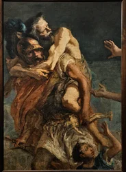 Aeneas, Anchises und Ascanius, ca. 1773
