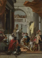 Die Hochzeit von Friedrich Barbarossa, ca. 1753