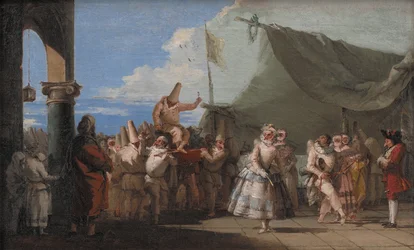 Der Triumph von Pulcinella, 1760-1770