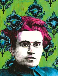 Porträt von Antonio Gramsci, 2008