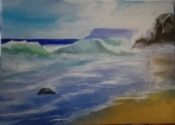In sich selbst, das Meer