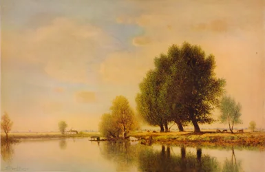 An der Seine, um 1885, 1938