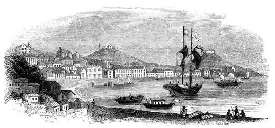 Ansicht von Macao, 1847