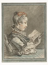 Lesende Frau
